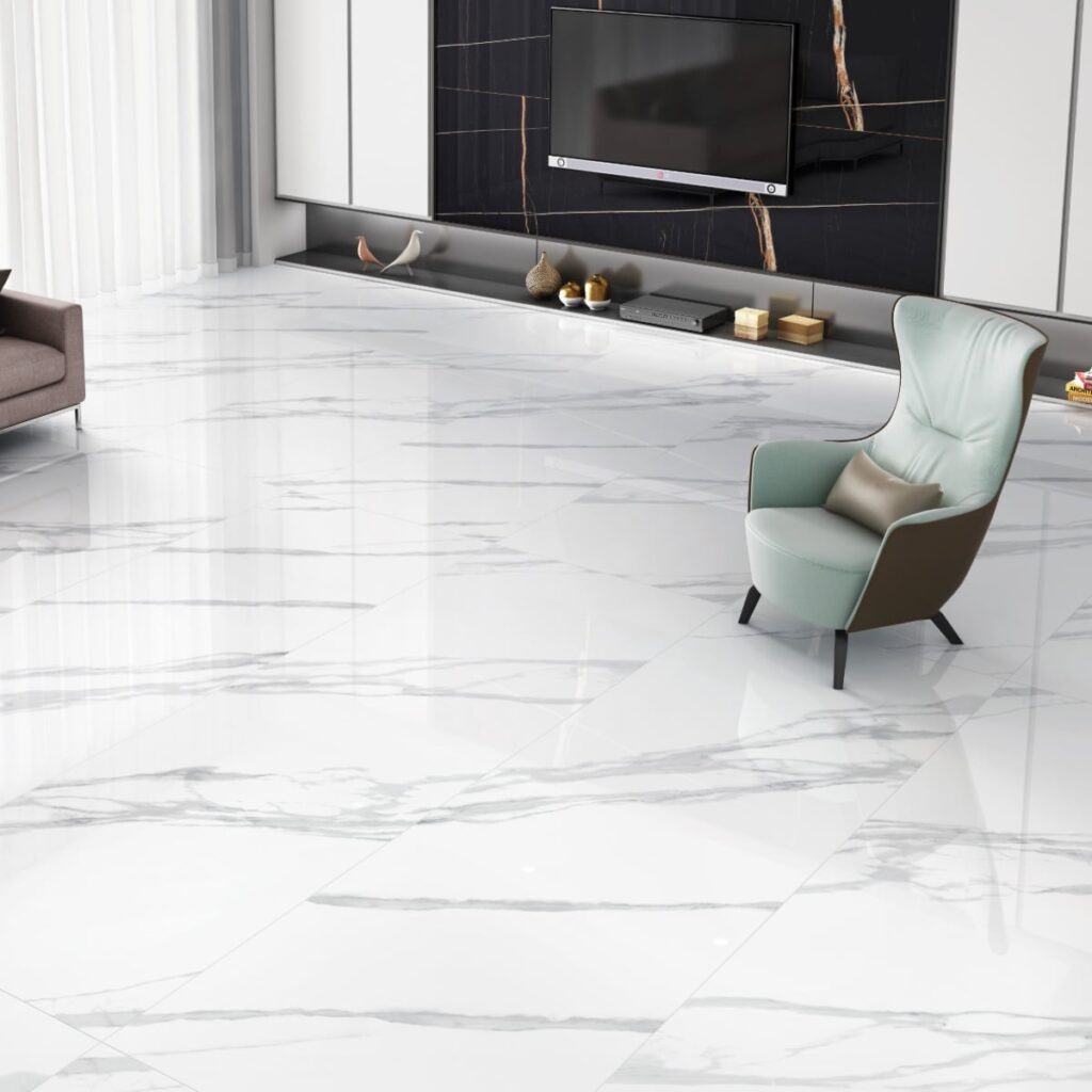 Flooring Indian Marble at Rohi Showroom